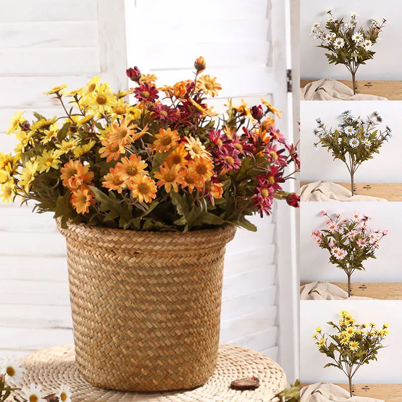 Home Decoration Ornaments Simulation Bouquet Chamomile Fake Flowers Simulation Chamomile Fake Flowers Photography Props Delicate 
Home Decoration Ornaments Simulation Bouquet Chamomile Fake Flowers Simulation Chamomile Fake Flowers Photography Props Delicate