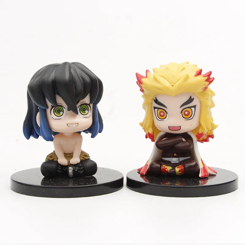 6-7cm Demon Slayer Anime Figurine 6 Pcs/Set Q.Ver Kamado Nezuko Tanjirou Agatsuma Zenitsu PVC Action Figure Collection Model Toy
6-7cm Demon Slayer Anime Figurine 6 Pcs/Set Q.Ver Kamado Nezuko Tanjirou Agatsuma Zenitsu PVC Action Figure Collection Model Toy