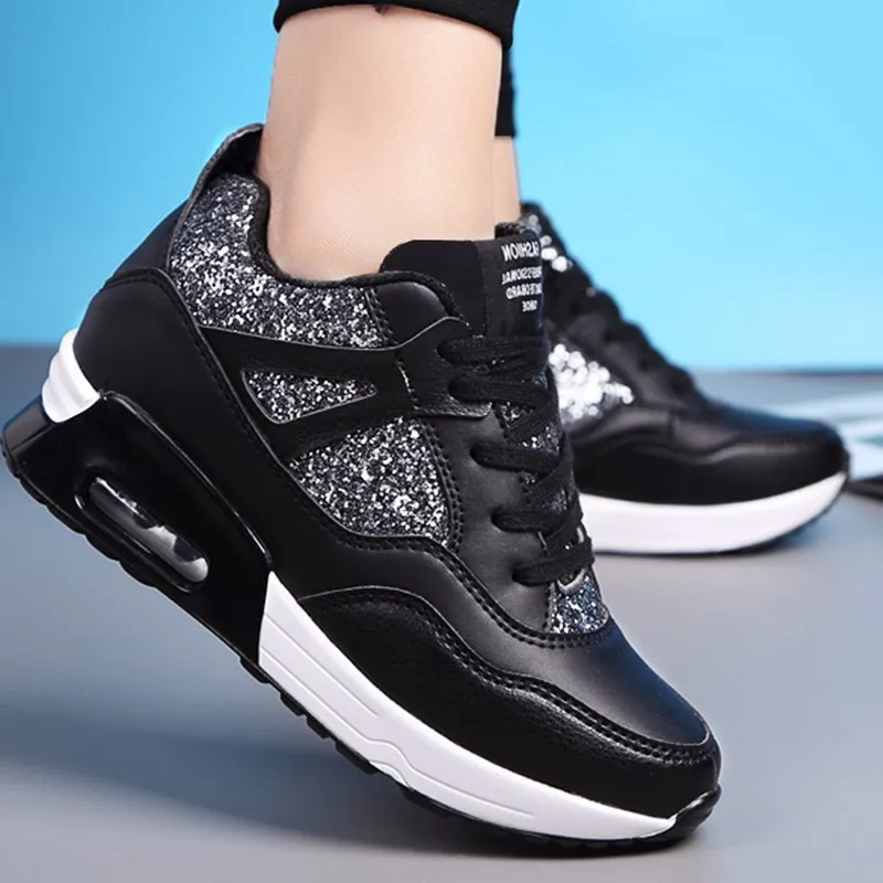 New Autumn 2020 Fashion Height Increasing Women Sneakers Ladies Sequins Lace-up Casual Shoes Breathable Walking Shoes
New Autumn 2020 Fashion Height Increasing Women Sneakers Ladies Sequins Lace-up Casual Shoes Breathable Walking Shoes