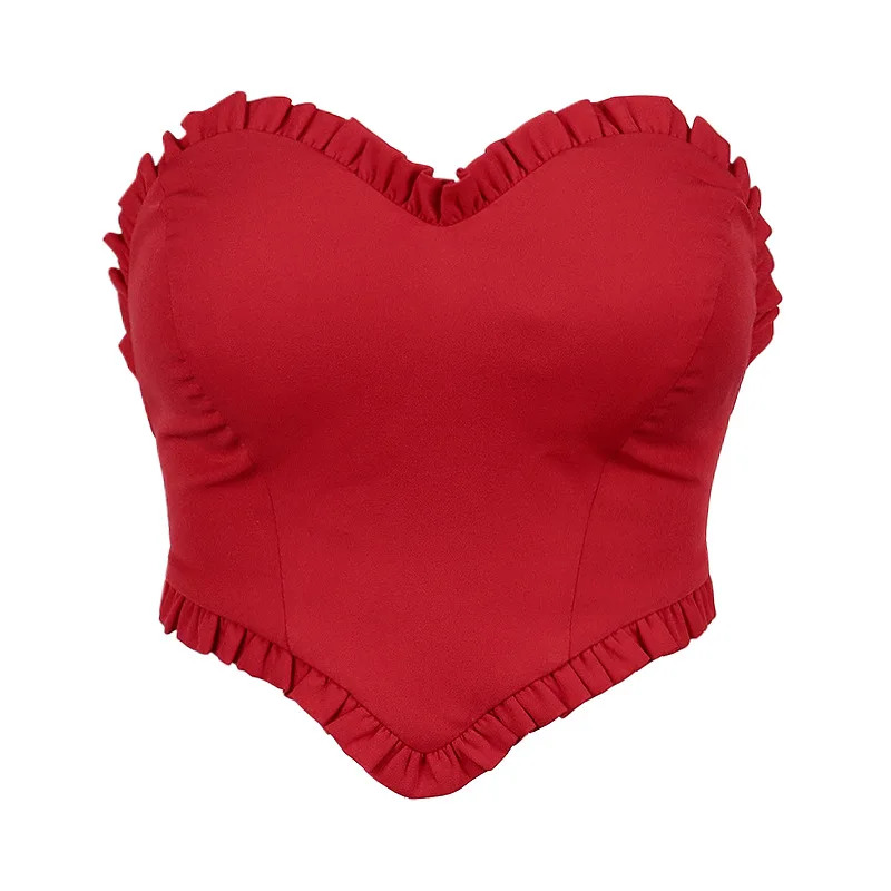 Sexy Tank Tops Women Corset Vintage Clothes Crop Top Fmale 2021 Spring Summer New Backless Lacing Off Shoulder Short Tube Top
Sexy Tank Tops Women Corset Vintage Clothes Crop Top Fmale 2021 Spring Summer New Backless Lacing Off Shoulder Short Tube Top