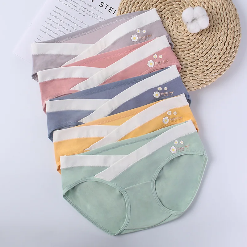 Pregnant Women Underwear Colored Maternity Underwear Panties Belly Pants Cotton Briefs 
Pregnant Women Underwear Colored Maternity Underwear Panties Belly Pants Cotton Briefs