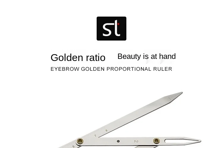Tattoo Gold Scale Eyebrow Measurement Tool Measuring Eyebrow Ruler Three-point Positioning Balance Ruler
Tattoo Gold Scale Eyebrow Measurement Tool Measuring Eyebrow Ruler Three-point Positioning Balance Ruler