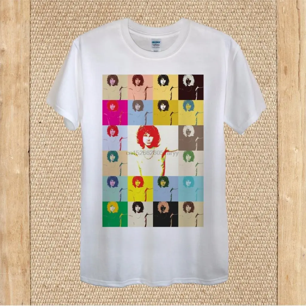 Jim Morrison Pop Collage Art 100% Cotton unisex women Harajuku Tops t shirt Fashion Classic Unique free shipping
Jim Morrison Pop Collage Art 100% Cotton unisex women Harajuku Tops t shirt Fashion Classic Unique free shipping