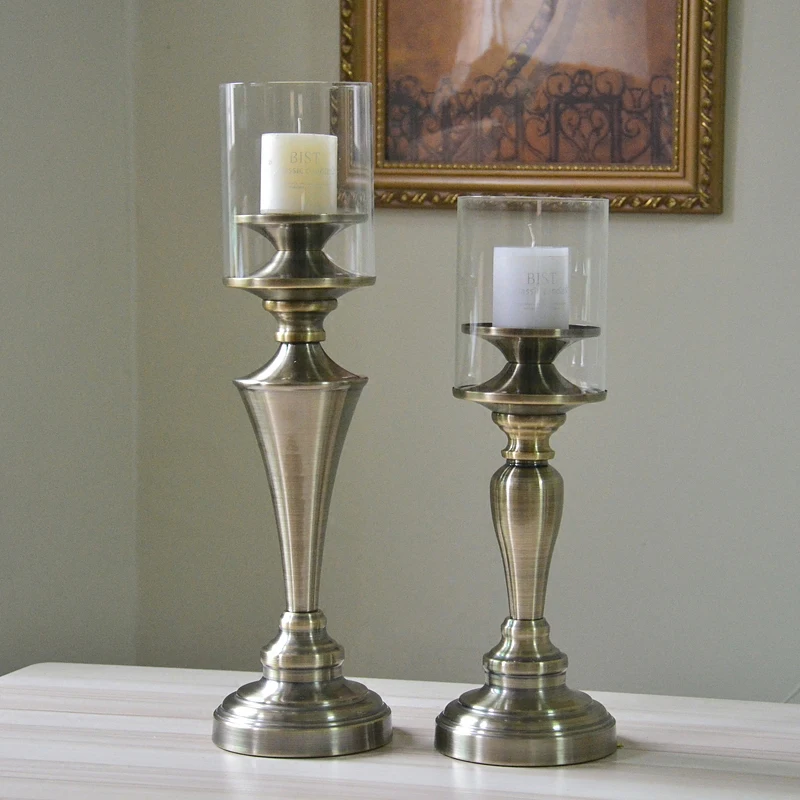 Europe High-grade alloy Candle Holders bronze candlestick Romantic wedding Table centerpiece candelabra Home Decorations
Europe High-grade alloy Candle Holders bronze candlestick Romantic wedding Table centerpiece candelabra Home Decorations