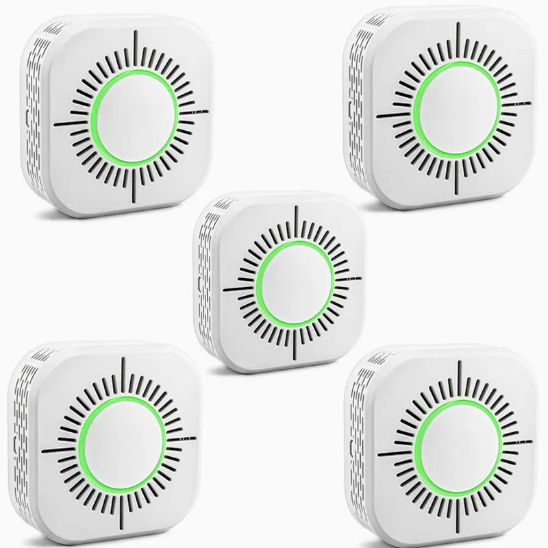 Wireless 433MHz Smoke Alarm Detector Fire Protection Smoke Detector Smart Home Security Alarm Sensor Work With RF
Wireless 433MHz Smoke Alarm Detector Fire Protection Smoke Detector Smart Home Security Alarm Sensor Work With RF