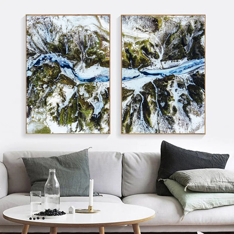 Scandinavian Canvas Painting Landscape Posters and Prints Mountain River Wall Pictures for Living Room Decor Arial Poster 
Scandinavian Canvas Painting Landscape Posters and Prints Mountain River Wall Pictures for Living Room Decor Arial Poster