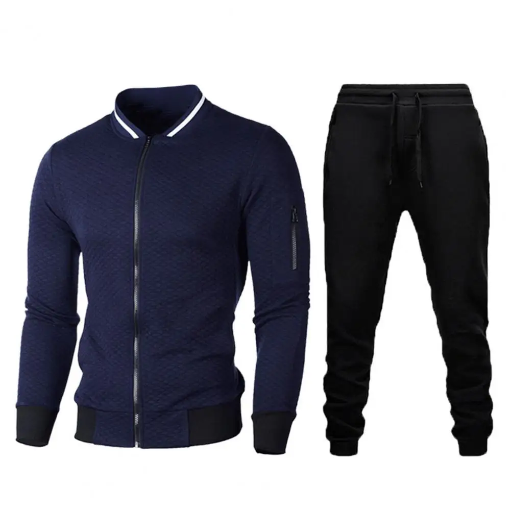 Dropshipping!!Sport Suit Zipper Contrast Colors Breathable Cardigan Men Coat Suit for Autumn
Dropshipping!!Sport Suit Zipper Contrast Colors Breathable Cardigan Men Coat Suit for Autumn