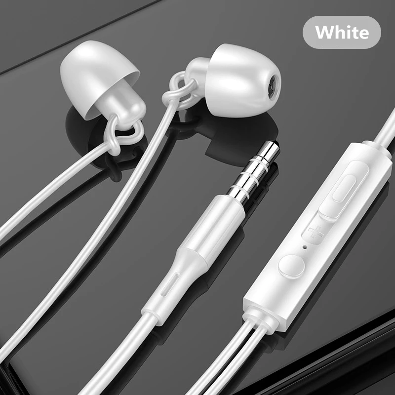 Sleep Wired Headphone Headset In-Ear Earphones Noise Cancelling 3.5mm Headphones Universal Earphone For Mobile Phone Accessories
Sleep Wired Headphone Headset In-Ear Earphones Noise Cancelling 3.5mm Headphones Universal Earphone For Mobile Phone Accessories
