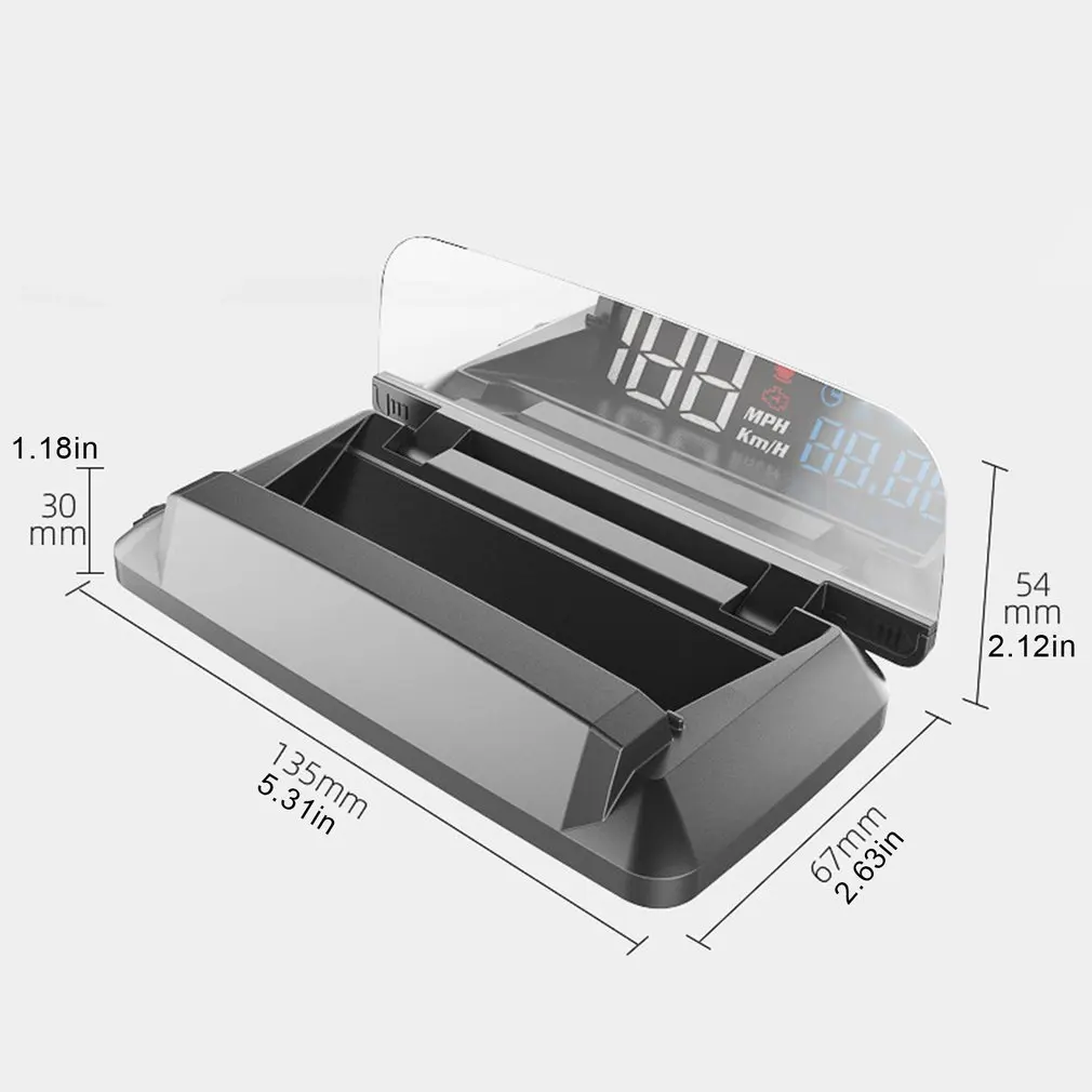 G3 Car HUD Head-Up Display GPS Car-styling Durable Practical Convenient Stable And Useful Beautiful Digital Universal Auto
G3 Car HUD Head-Up Display GPS Car-styling Durable Practical Convenient Stable And Useful Beautiful Digital Universal Auto