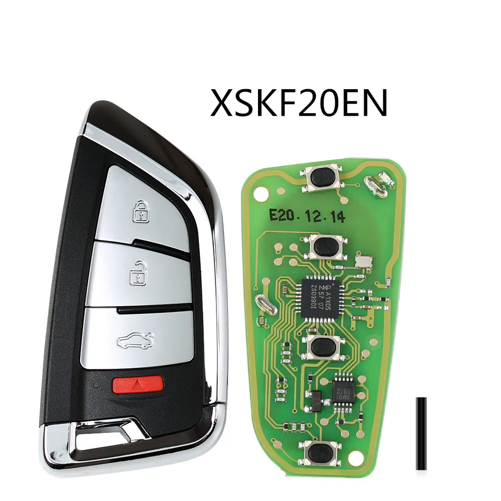 XHORSE XSKF20EN Knife Style Universal XS Series Smarty Remote With 4 Buttons for VVDI Key Tool VVDI2
XHORSE XSKF20EN Knife Style Universal XS Series Smarty Remote With 4 Buttons for VVDI Key Tool VVDI2
