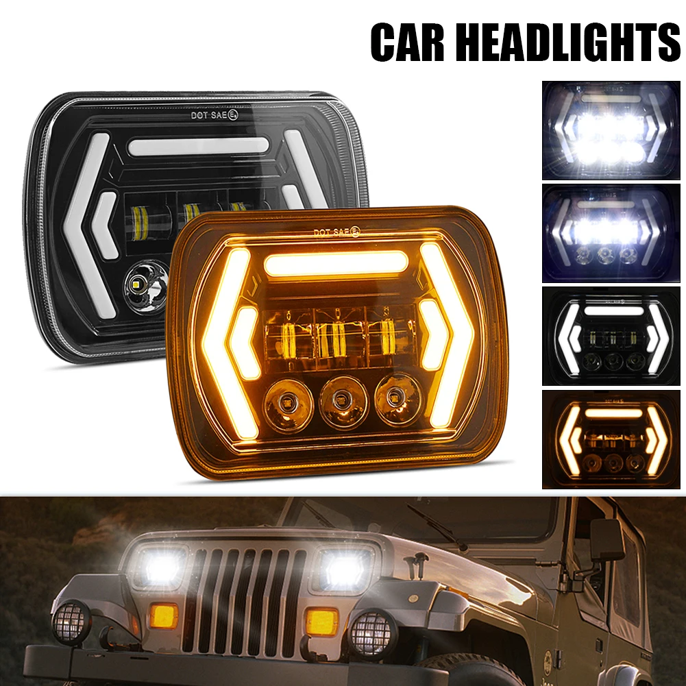 40W H4 IP67 LED Car Headlight White Amber DRL Turn Signal Warning Lamp Turn Signal for Jeep Wrangler Toyota Nissan Truck
40W H4 IP67 LED Car Headlight White Amber DRL Turn Signal Warning Lamp Turn Signal for Jeep Wrangler Toyota Nissan Truck