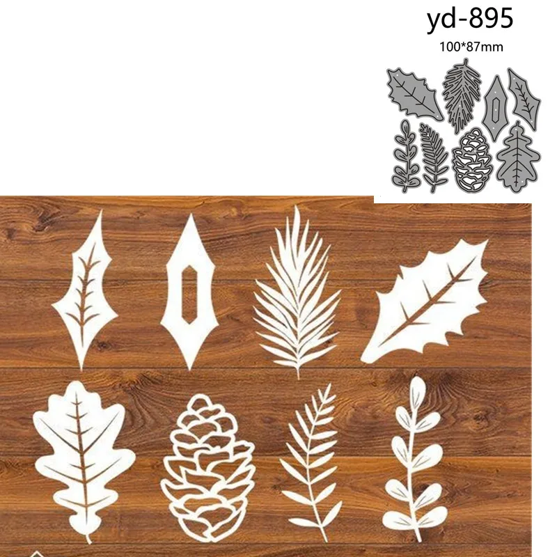 Metal Cutting Dies Cut Mold leaf Decoration Scrapbook Paper Craft Knife Mould Blade Punch Stencils
Metal Cutting Dies Cut Mold leaf Decoration Scrapbook Paper Craft Knife Mould Blade Punch Stencils