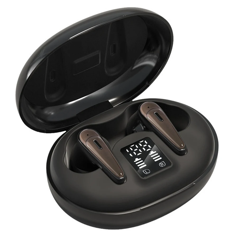 TWS Headset Bluetooth-compatible V5.0 Headphones Stereo HiFi Wireless Sport A5 Earphones LED Display Music Intelligent Noise 
TWS Headset Bluetooth-compatible V5.0 Headphones Stereo HiFi Wireless Sport A5 Earphones LED Display Music Intelligent Noise