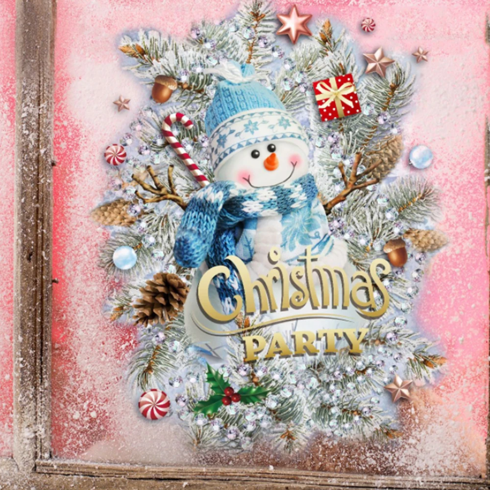 Christmas Tree Snowman Wall Stickers Santa Claus Xmas Tree Snowman Snowflake Glass Sticker Home decoration wallpaper
Christmas Tree Snowman Wall Stickers Santa Claus Xmas Tree Snowman Snowflake Glass Sticker Home decoration wallpaper