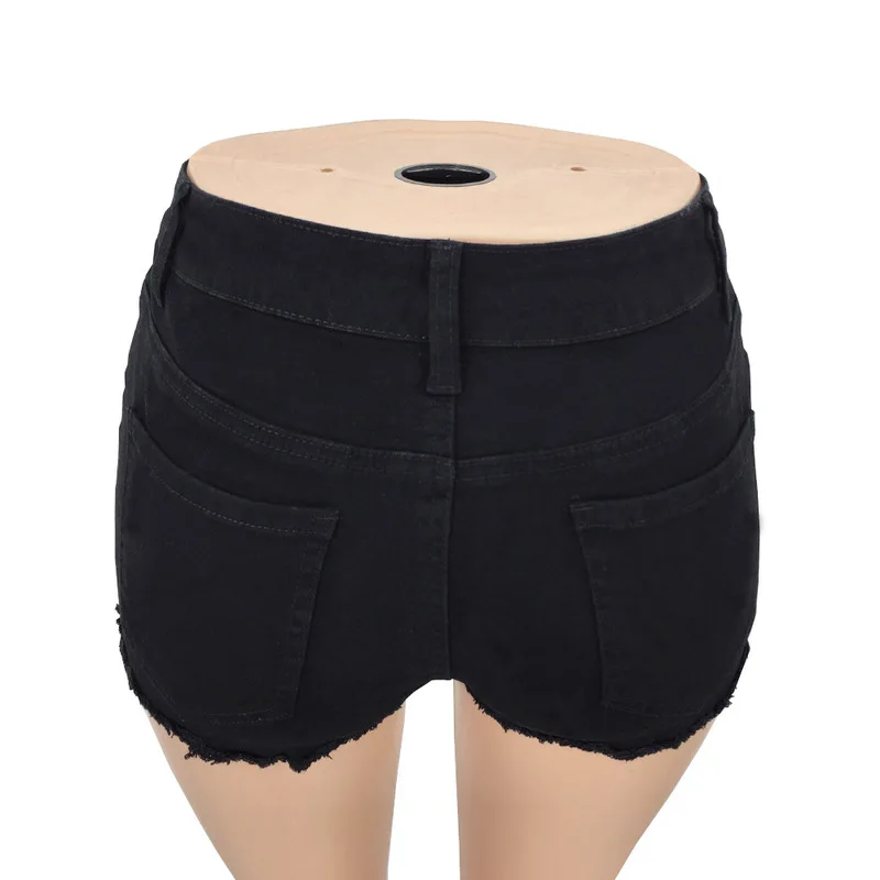 New 2020 Womens Shorts Summer High Waisted Denim Shorts Jeans Women Short Femme Shorts Black Perforated Hot Pants
New 2020 Womens Shorts Summer High Waisted Denim Shorts Jeans Women Short Femme Shorts Black Perforated Hot Pants