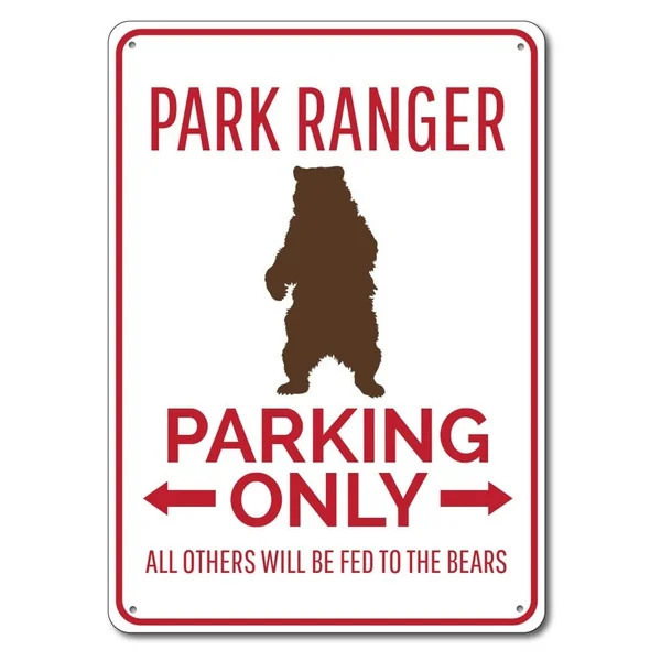 Park Ranger Parking Sign Metal Tin Sign Metal Sign,Ranger Gift, Park Ranger Gift, Park Bear Sign, Ranger Bear Decor, Park Guards
Park Ranger Parking Sign Metal Tin Sign Metal Sign,Ranger Gift, Park Ranger Gift, Park Bear Sign, Ranger Bear Decor, Park Guards