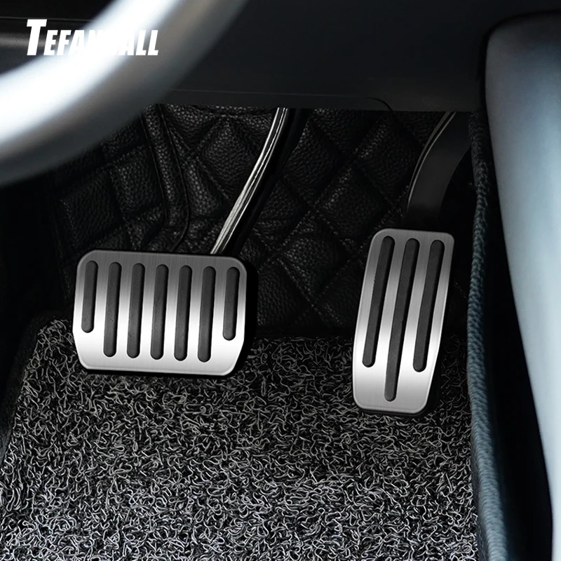 Stainless Steel Foot Pedal for Tesla Model X S Accelerator Gas Fuel Brake Pedal Rest Pedal Pads Mats Accessories Car Styling
Stainless Steel Foot Pedal for Tesla Model X S Accelerator Gas Fuel Brake Pedal Rest Pedal Pads Mats Accessories Car Styling
