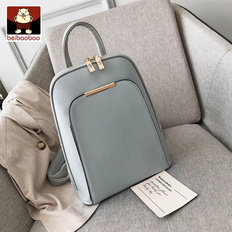 High Quality Solid Leather Ladies Tablet Backpack New Fashion Trendy Korean College Student Book Back Packs mochila feminina
High Quality Solid Leather Ladies Tablet Backpack New Fashion Trendy Korean College Student Book Back Packs mochila feminina