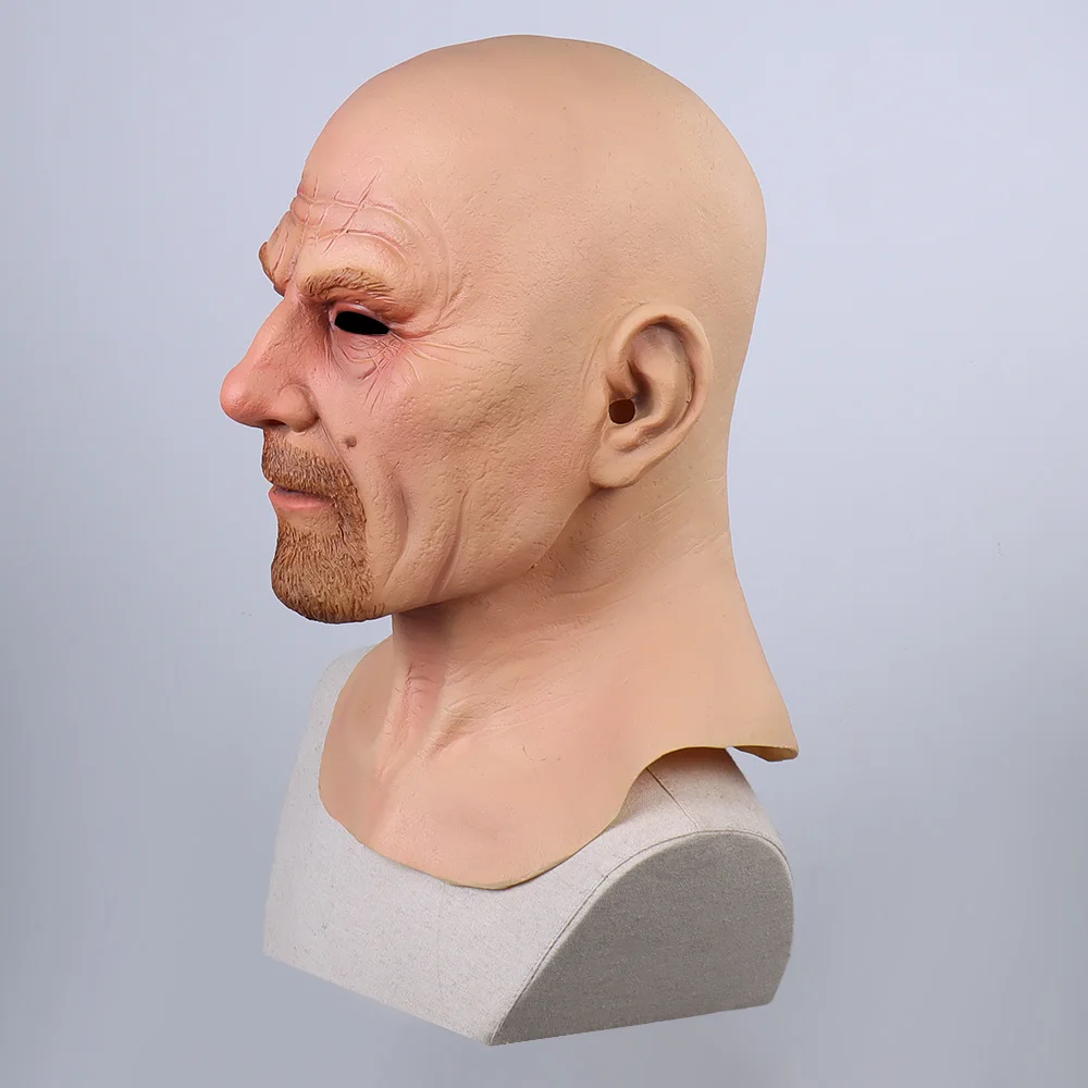 Movie Celebrity Latex Mask Breaking Bad Professor Mr. White Realistic Costume Halloween Cosplay Props
Movie Celebrity Latex Mask Breaking Bad Professor Mr. White Realistic Costume Halloween Cosplay Props