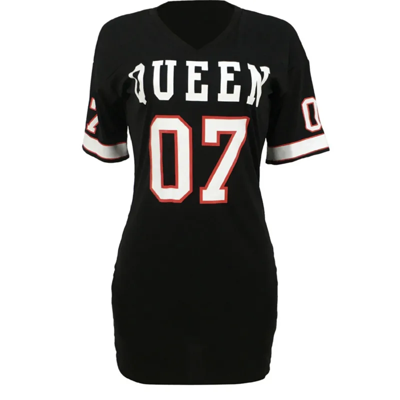 YICIYA 2021 summer women The New fashion T-Shirt Dress v-neck Letter pattern Street hip hop style School girl trend clothing
YICIYA 2021 summer women The New fashion T-Shirt Dress v-neck Letter pattern Street hip hop style School girl trend clothing