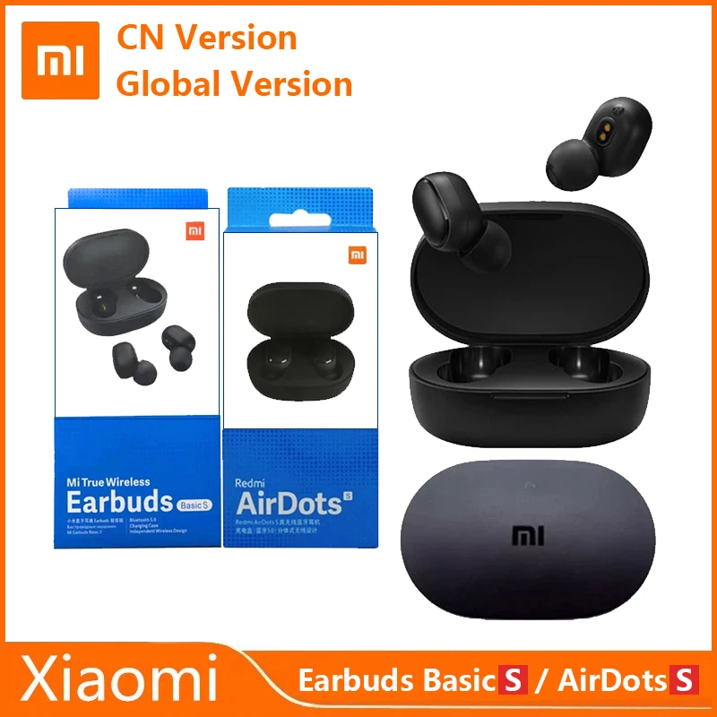 Xiaomi Redmi AirDots S TWS 5.0 Wireless Bluetooth Earphone Mi True Golbal Versio Earbuds Basic S Gaming Earphone Link AI Control
Xiaomi Redmi AirDots S TWS 5.0 Wireless Bluetooth Earphone Mi True Golbal Versio Earbuds Basic S Gaming Earphone Link AI Control