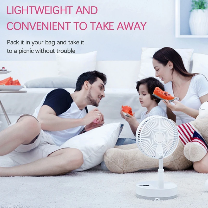 Portable Foldaway Stand Fan 4 Speeds Super Quiet & 180 Up and Down Adjustment Oscillation for Office/Bedroom/Outdoor
Portable Foldaway Stand Fan 4 Speeds Super Quiet & 180 Up and Down Adjustment Oscillation for Office/Bedroom/Outdoor