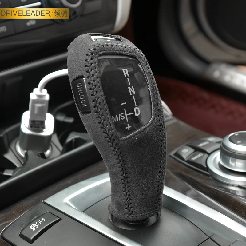 DIY hand-sewn leather car gear cover Gear Shift Collars for BMW New 5 Series 3 Series 1 Series X5 X1 X3 Z4 Handbrake Cover
DIY hand-sewn leather car gear cover Gear Shift Collars for BMW New 5 Series 3 Series 1 Series X5 X1 X3 Z4 Handbrake Cover
