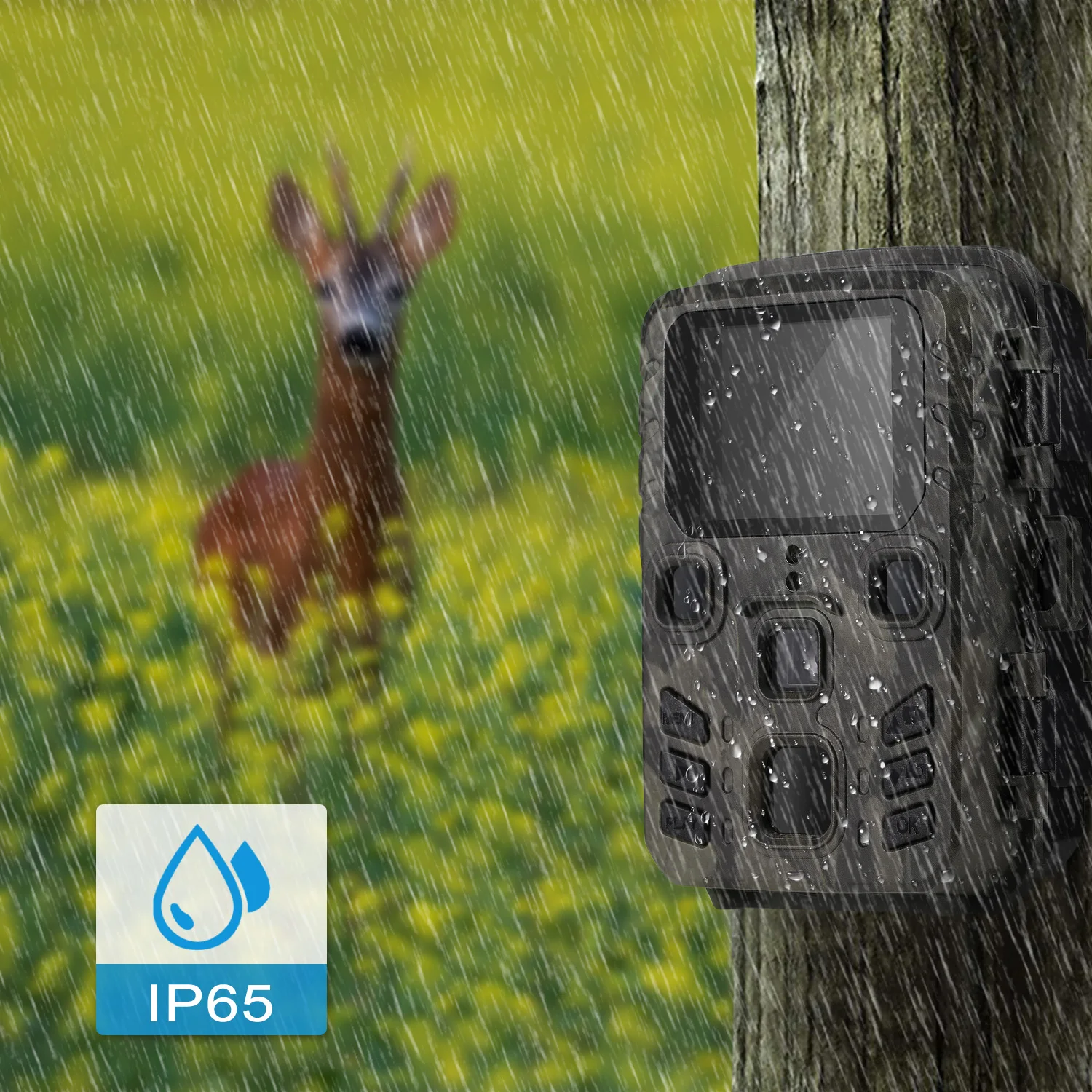 Mini Trail Camera 12MP 1080P Hunting Game Motion Activated Outdoor Wildlife Scouting Camera IP65 Waterproof
Mini Trail Camera 12MP 1080P Hunting Game Motion Activated Outdoor Wildlife Scouting Camera IP65 Waterproof