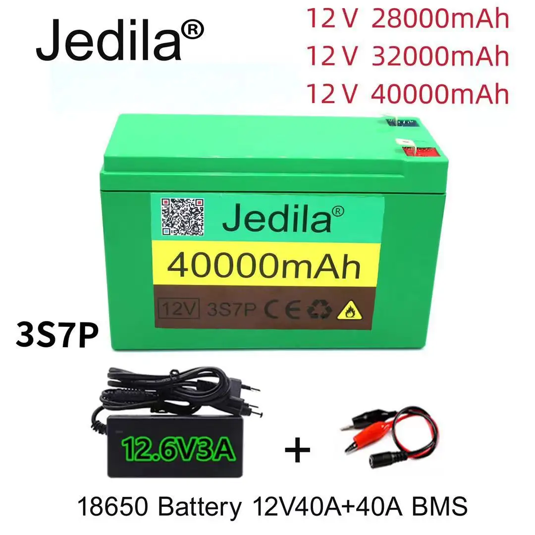 12V.40Ah.3S7P.18650 + зарядное устройство. 12,6V.3A, BMS.de высокое последовательное соединение. Добавлен в 32Ah.utilizado para.pulverizador.fuente .. 
12V.40Ah.3S7P.18650 + зарядное устройство. 12,6V.3A, BMS.de высокое последовательное соединение. Добавлен в 32Ah.utilizado para.pulverizador.fuente ..