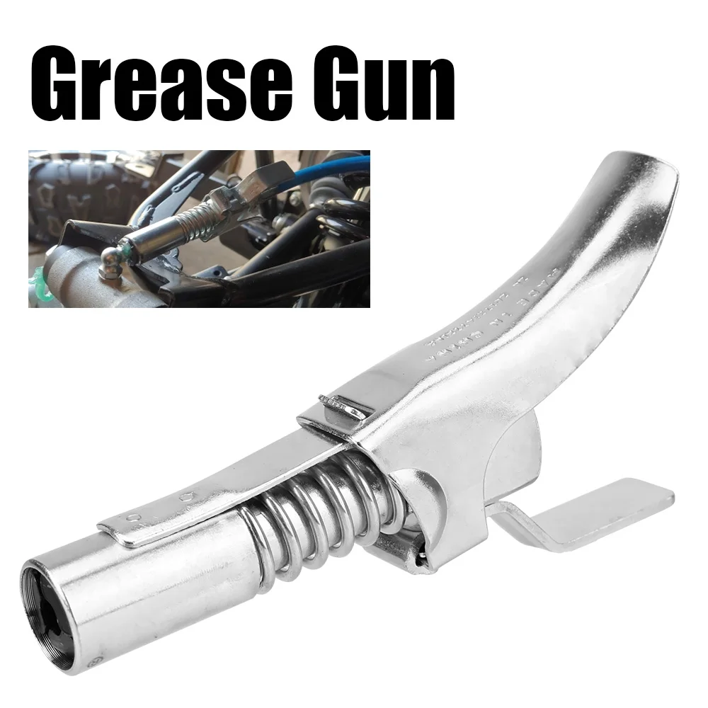 Grease Gun Adapter Hose Kit Coupling End Fitting 1/8 NPT SAE & Metric Zerk Fitting Grease Gun Coupler Quick Lock On Release
Grease Gun Adapter Hose Kit Coupling End Fitting 1/8 NPT SAE & Metric Zerk Fitting Grease Gun Coupler Quick Lock On Release