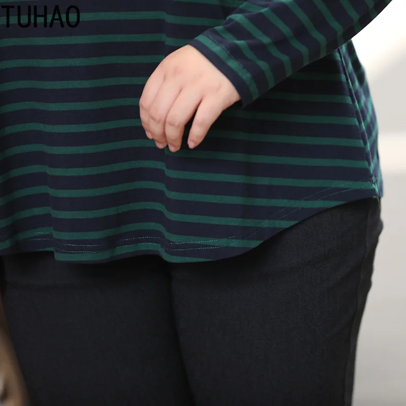TUHAO Cotton Shirt striped Blouse Women plus size 7XL 6XL 5XL Autumn Blouses Shirts Women Long Sleeve Casual Tops Blusas HC398
TUHAO Cotton Shirt striped Blouse Women plus size 7XL 6XL 5XL Autumn Blouses Shirts Women Long Sleeve Casual Tops Blusas HC398