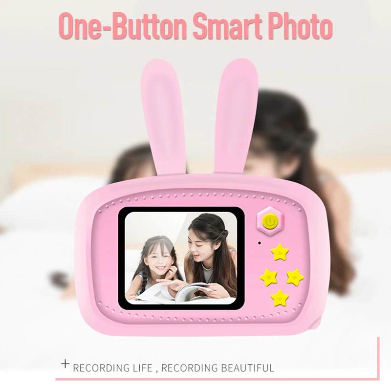Children Camera Digital Camera 2" HD Cartoon Kid Camera Toy Birthday Gift Children Educational Toys Camera With Protective Cover
Children Camera Digital Camera 2" HD Cartoon Kid Camera Toy Birthday Gift Children Educational Toys Camera With Protective Cover