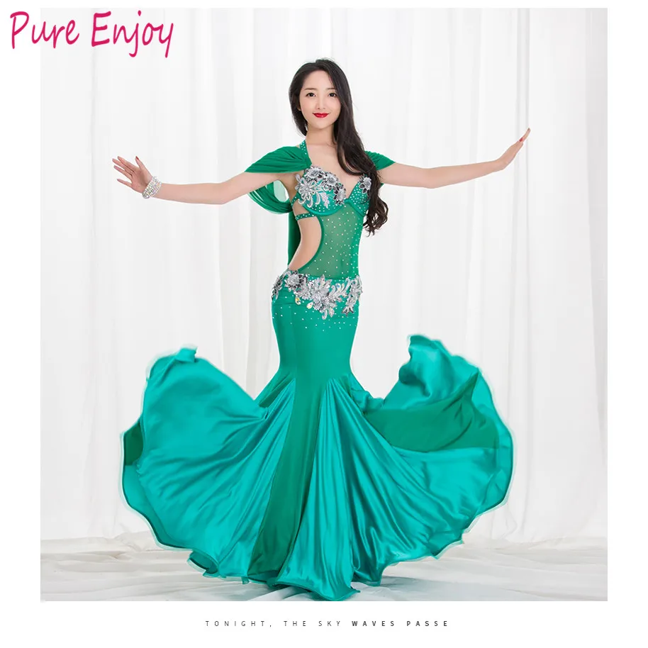 Женщины роскошный Belly Dance платье Для Девочек Belly Dance Сценический Костюм Леди Конкурс Комплект Костюм сексуальный восточный танец платье Fishtail
Женщины роскошный Belly Dance платье Для Девочек Belly Dance Сценический Костюм Леди Конкурс Комплект Костюм сексуальный восточный танец платье Fishtail