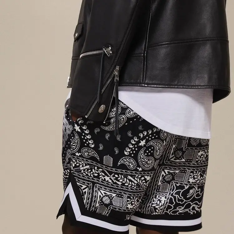 2021 summer trend sports shorts fashion casual printing five-point shorts seaside beach pants 
2021 summer trend sports shorts fashion casual printing five-point shorts seaside beach pants