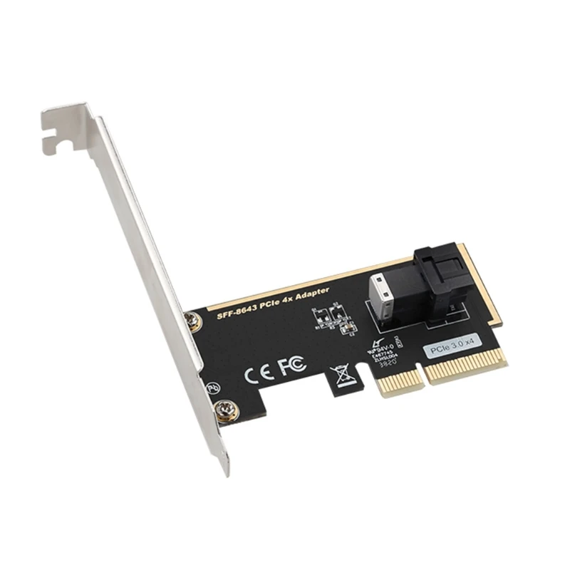 PCIe 3.0 4X/8X SFF 8643 to 2 port u.2 SSD Adapter Expansion Card Pci-e Converter Adapter Card for NVME
PCIe 3.0 4X/8X SFF 8643 to 2 port u.2 SSD Adapter Expansion Card Pci-e Converter Adapter Card for NVME