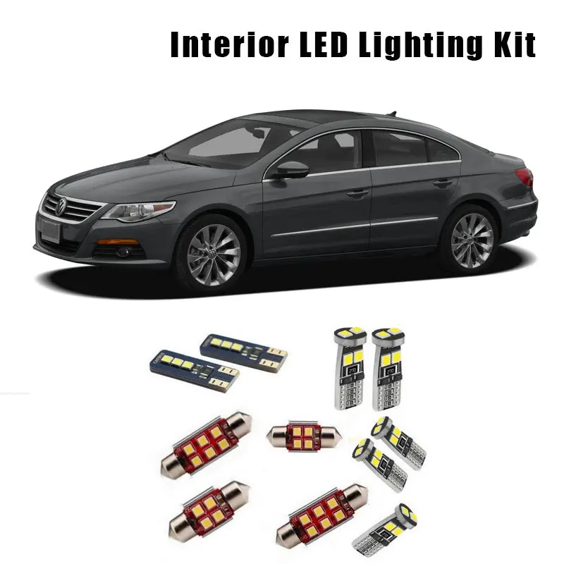 For 2008 2009 2010 2011 VW Volkswagen CC 12 Bulbs White Interior LED Car Reading Light Kit Fit Map Dome Trunk Lamp Error Free
For 2008 2009 2010 2011 VW Volkswagen CC 12 Bulbs White Interior LED Car Reading Light Kit Fit Map Dome Trunk Lamp Error Free