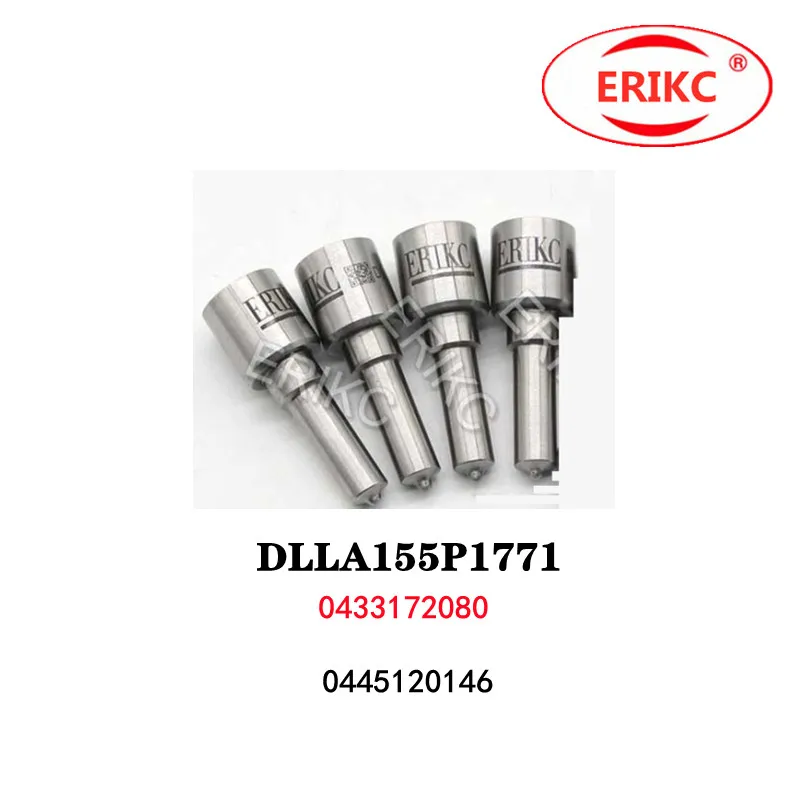 ERIKC 4 pcs DLLA155P1771 Diesel Common Rail Nozzle DLLA 155P 1771 oem 0 433 172 080 CR Assy For 0445120146 
ERIKC 4 pcs DLLA155P1771 Diesel Common Rail Nozzle DLLA 155P 1771 oem 0 433 172 080 CR Assy For 0445120146