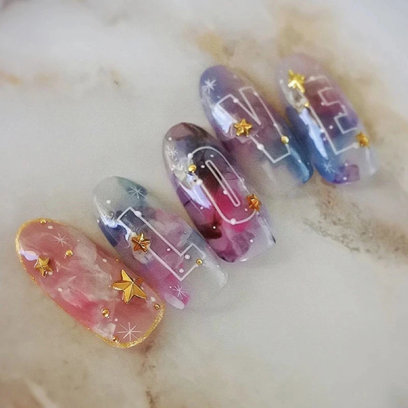Newest HANYI series 386 3d nail art stickers back glue DIY decal decorations tips for nail art tools
Newest HANYI series 386 3d nail art stickers back glue DIY decal decorations tips for nail art tools