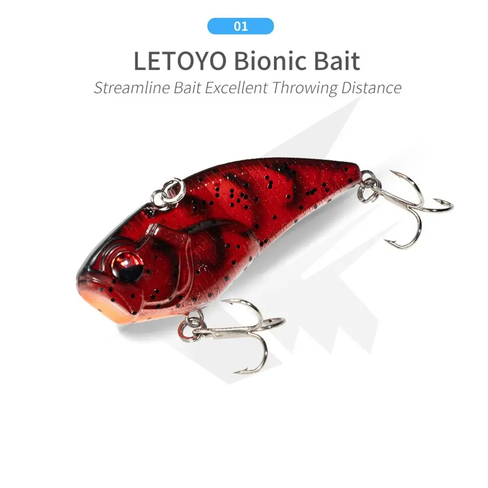 16g 61mm Crankbaits Pike Perch Outdoor Minnow Lures Winter Fishing Trembling VIB Baits Fish Hooks
16g 61mm Crankbaits Pike Perch Outdoor Minnow Lures Winter Fishing Trembling VIB Baits Fish Hooks