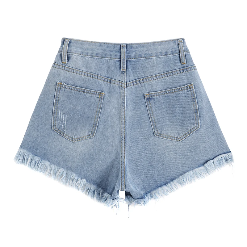 SHENGPALAE Streetwear Hole Irregular Short Jeans Women's Summer 2021 New High Waist Wash Loose Hot Denim Shhorts Female 5E1441
SHENGPALAE Streetwear Hole Irregular Short Jeans Women's Summer 2021 New High Waist Wash Loose Hot Denim Shhorts Female 5E1441