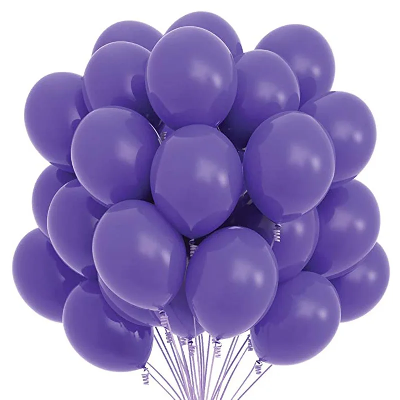 50Pcs/lot 10/12inch Purple Balloons Macaron Purple Latex Globos for Baby Shower Wedding Girls Birthday Party Decor Supplies
50Pcs/lot 10/12inch Purple Balloons Macaron Purple Latex Globos for Baby Shower Wedding Girls Birthday Party Decor Supplies