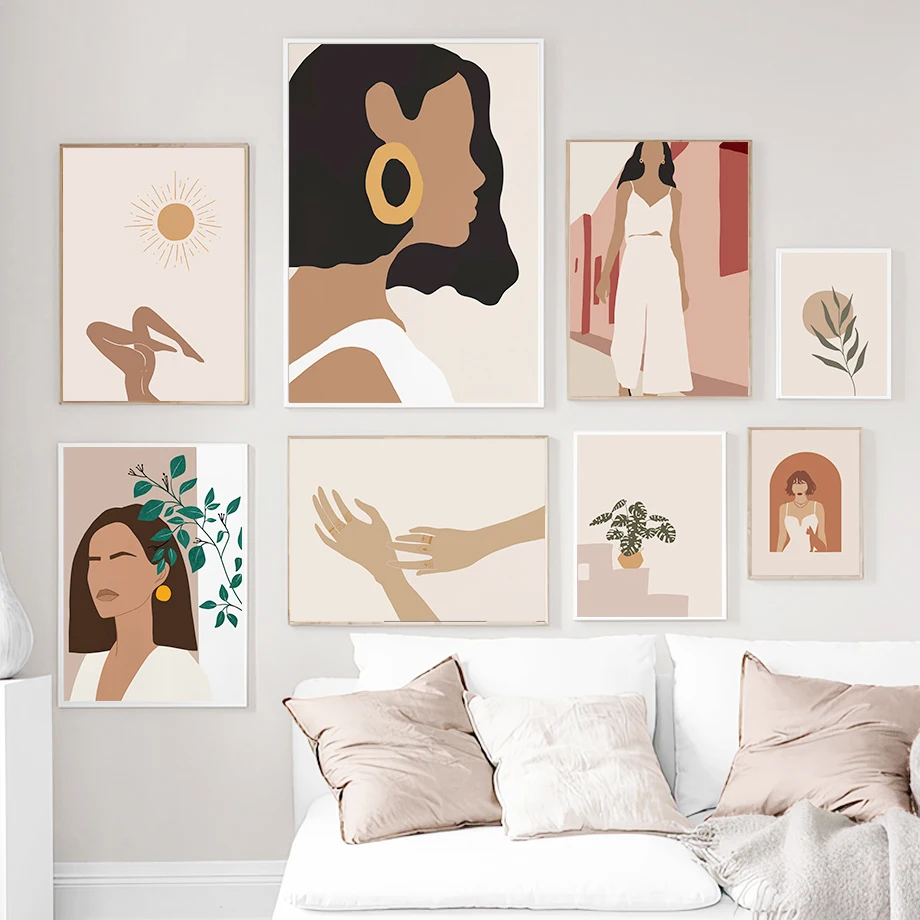 Girl Hand Sun Monstera Leaf Abstract Wall Art Canvas Painting Nordic Posters And Prints Wall Pictures For Living Room Boho Decor
Girl Hand Sun Monstera Leaf Abstract Wall Art Canvas Painting Nordic Posters And Prints Wall Pictures For Living Room Boho Decor