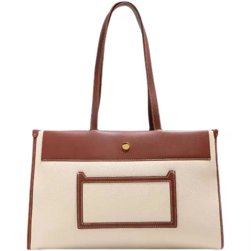 Winter Mapleleaf Panelled Color Vintage Tote Travel Bag Huge Cowhide Leather Women Handbag Business Commuter Female Shoulder Bag
Winter Mapleleaf Panelled Color Vintage Tote Travel Bag Huge Cowhide Leather Women Handbag Business Commuter Female Shoulder Bag