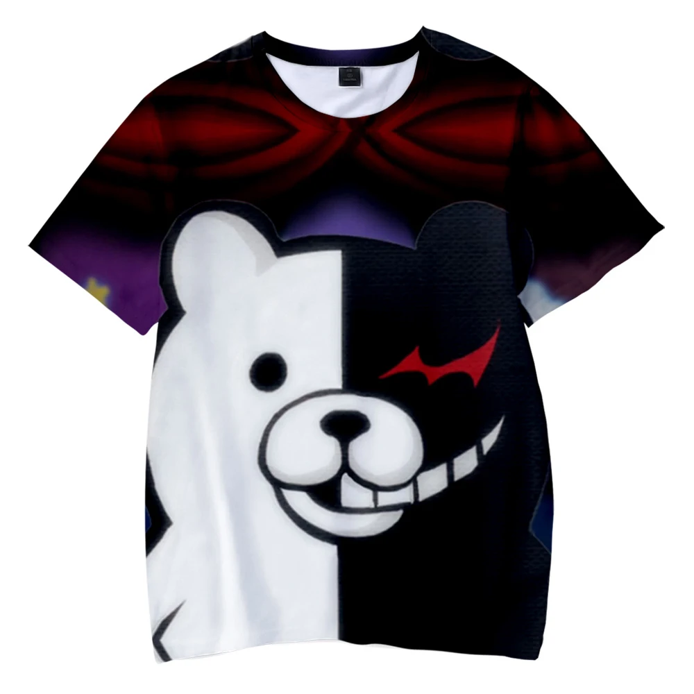 Casual T-Shirt Danganronpa Monokuma New 3D Print Streetwear Men Women Fashion Oversize T Shirt Harajuku Kids Boy Girl Tees Tops
Casual T-Shirt Danganronpa Monokuma New 3D Print Streetwear Men Women Fashion Oversize T Shirt Harajuku Kids Boy Girl Tees Tops