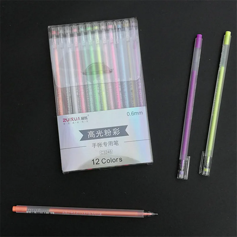 12pcs Large Capacity 0.6mm Waterproof White Highlighter Marker Pen Sketch Drawing Art Markers Comic Design Fine Liner Pen
12pcs Large Capacity 0.6mm Waterproof White Highlighter Marker Pen Sketch Drawing Art Markers Comic Design Fine Liner Pen