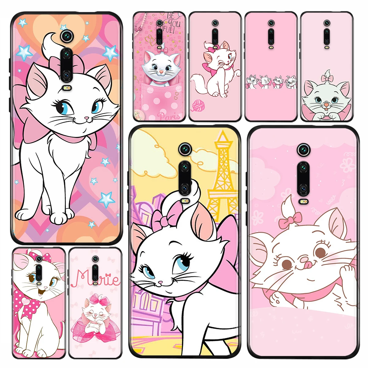 Phone Case For Redmi 9i 9T 9A 9C 9 8A 8 GO 7 7A S2 Y2 6 6A 5 5A 4X Prime Pro Plus Cartoon Pink Marie Cat Black Soft Cover
Phone Case For Redmi 9i 9T 9A 9C 9 8A 8 GO 7 7A S2 Y2 6 6A 5 5A 4X Prime Pro Plus Cartoon Pink Marie Cat Black Soft Cover