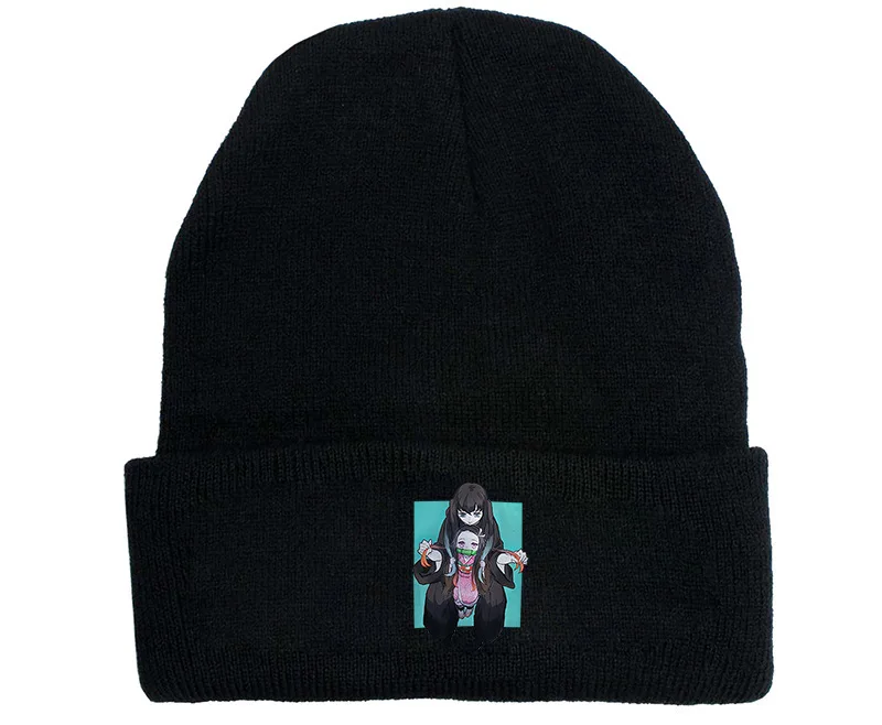 Unisex Casual Knitted Winter Hat 2020 New Ghost Blade Knit Hat Autumn Winter Couple Korean Hat Velvet Casual Hats For Student
Unisex Casual Knitted Winter Hat 2020 New Ghost Blade Knit Hat Autumn Winter Couple Korean Hat Velvet Casual Hats For Student
