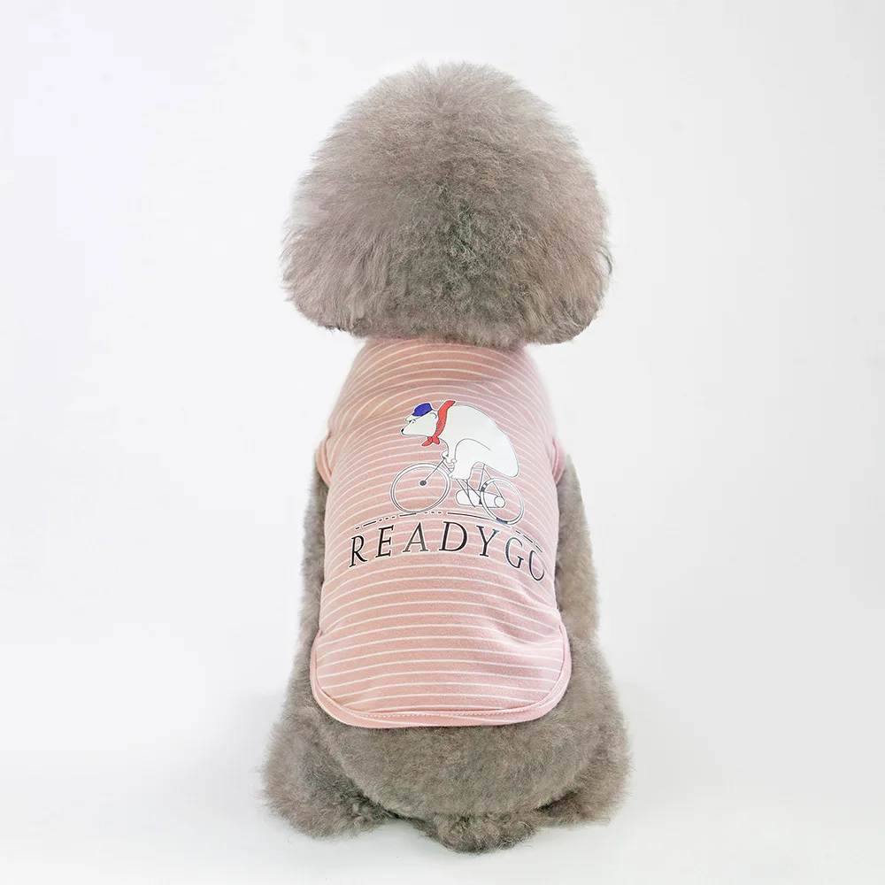 Dog Clothes for Small Dogs bear Printed summer Pets tshirt Puppy Dog Clothes Pet Cat Vest Cotton T Shirt Pug Apparel Costumes
Dog Clothes for Small Dogs bear Printed summer Pets tshirt Puppy Dog Clothes Pet Cat Vest Cotton T Shirt Pug Apparel Costumes