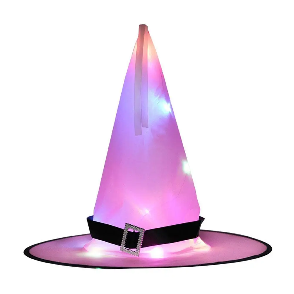 1pc Witch Hat LED Lights Halloween Witch Hat For Kids Party Decor Supplies Outdoor Tree Hanging Ornament Halloween Decor
1pc Witch Hat LED Lights Halloween Witch Hat For Kids Party Decor Supplies Outdoor Tree Hanging Ornament Halloween Decor