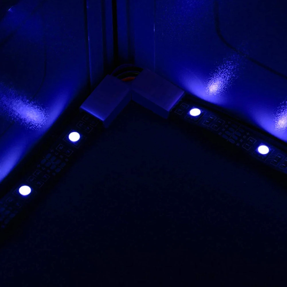 10pcs/pack Professional Right Angle Buckle LED Strip Light RGB 4 Pin 10mm 5050 Solderless Fastener Adapter L Shape Connector
10pcs/pack Professional Right Angle Buckle LED Strip Light RGB 4 Pin 10mm 5050 Solderless Fastener Adapter L Shape Connector